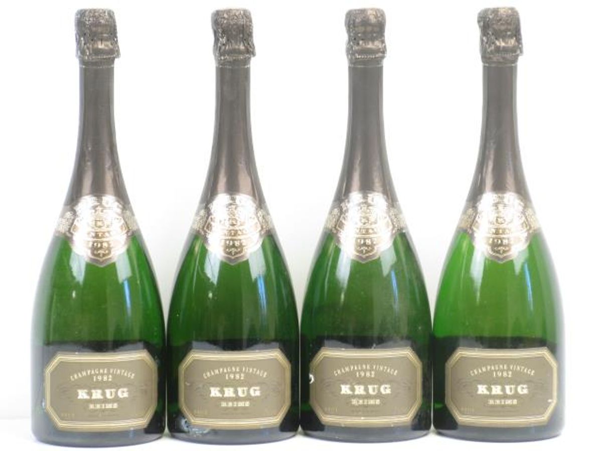 Sold at Auction: Krug; Vintage Brut, 1988