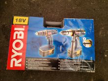 Image of Ryobi 18v Cordless Twin Pack Impact Driver & Drill Driver