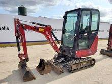 Image of Yanmar SV15VT Cabbed Mini Excavator