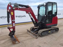 Image of Yanmar SV26 Cabbed Mini Excavator