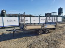 Image of Ifor Williams LM125 Twin Axle Flatbed Trailer