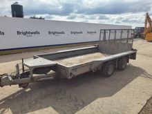 Image of Ifor Williams GX126 Twin Axle Plant Trailer