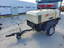 Image of Ingersol Rand 7/41 Two Tool Trailed Compressor