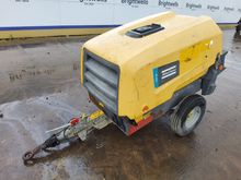 Image of Atlas Copco XAS48 Single Axle Trailed Compressor