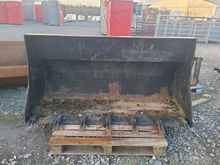 Image of Terex/Mecalac 76in Width Backhoe Front Bucket - 50mm Pins, N/Amm Ears, N/Amm Centres