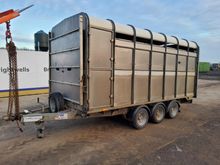 Image of Ifor Williams DP120S3 Tri Axle Livestock Trailer
