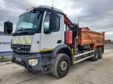 Image of MERCEDES-BENZ Arocs 2632 6x4 Tipper Grab Lorry