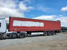Image of Krone SD Tri Axle Curtainside Artic Trailer
