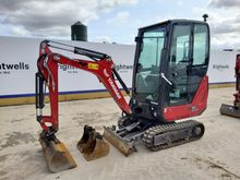 Image of Yanmar SV15VT Cabbed Mini Excavator