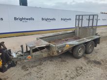 Image of Ifor Williams GX84 Twin Axle Plant Trailer