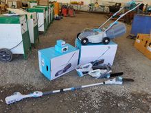 Image of Qty Swift 40V Products (3x Mowers, 1x Chainsaw, 1x Blower, 1x Chainsaw)