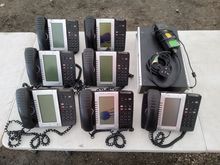 Image of 7x MITEL Office Phones + MITEL HX Controller Box