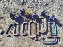 Image of 7x G Cramps & 6x Floor Board Clamps