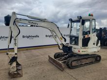 Image of Kubota KX101-3a3 Cabbed Mini Excavator