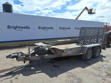 Image of Ifor Williams GH105 Twin Axle Plant Trailer