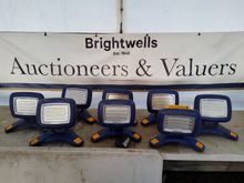 Image of 8x Galaxy Pro GK Rechargeable Spotlights