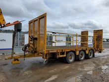 Image of Bailey Tri Axle Beavertail Low Loader Trailer