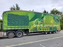 Image of Cartwright Tri Axle Curtainsided Artic Trailer