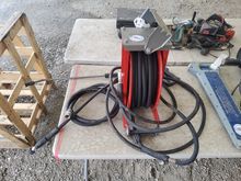 Image of Wall-Mounted Hose Reel and Lance