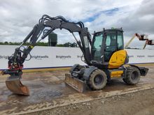 Image of Mecalac 9MWR Mini Wheeled Excavator