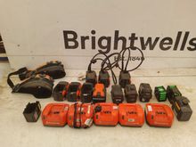 Image of Qty Of Husqvarna Batteries & Chargers