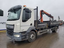 Image of DAF LF 210 4x2 Dropside Crane Lorry