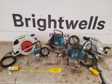 Image of Qty of Makita 110v Hand Tools