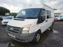 Image of FORD TRANSIT 100 T350L D/C RWD Van With Side Windows