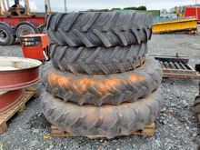 Image of Agrotyre 4x Row Crop Wheels & Tyres; 2x 12.4R32