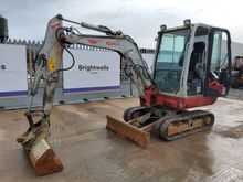 Image of Takeuchi TB230 Cabbed Mini Excavator