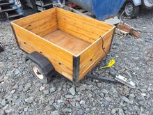 Image of Wooden Car Trailer