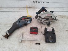 Image of Bosch Battery Powered Handtools c/w 1x Battery and Charger