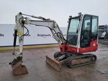 Image of Takeuchi TB230 Cabbed Mini Excavator