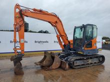 Image of Doosan DX85R-3 Midi Excavator