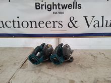 Image of 2x Makita DCS552 Circular Saws