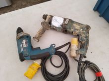 Image of Makita Drywall Screwdriver 110v + Makita Rotary Hammer 110v
