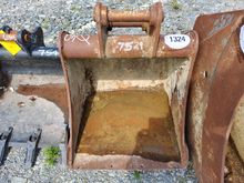 Image of 24" Bucket 40mm Pins 260mm Centres