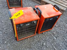 Image of 2x 9KW Electric Heaters 380v