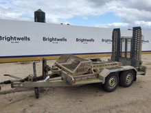Image of Brian James T-02-T Twin Axle Excavator Trailer