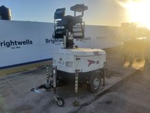 Image of Tower Light VB-9 Trailed Lighting Tower