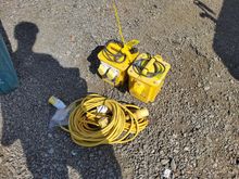 Image of 2x 3KVA Transformers & 2x Extension Cables