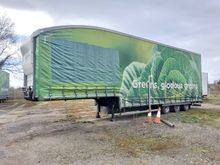 Image of S Cartwright & Sons CDA-39A Double Decker Curtain Sided Tri Axle Artic Trailer