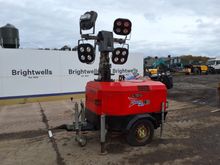 Image of Tower Light VB-9 Trailed Lighting Tower