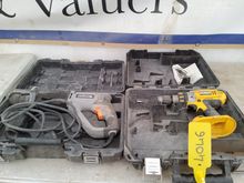 Image of 1x Dewalt Nail Gun & 1x Bauker PDTI26GI SDS Hammer Drill