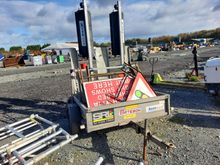 Image of Trailer Mounted Traffic Lights & 4 Signs