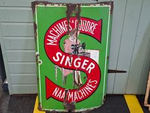 Image of Singer Sewing Machine Sign