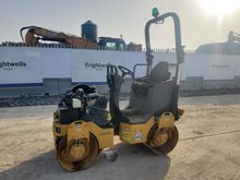 Image of CAT CB14B Twin Drum Vibrating Roller