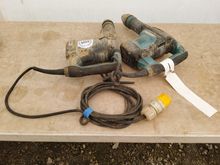 Image of 2x Makita HM0871C 110V Hammer Drills