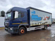 Image of MAN TGM 15.250 4x2 Curtain-Sided Lorry
