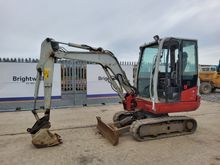 Image of Takeuchi TB230 Cabbed Mini Excavator